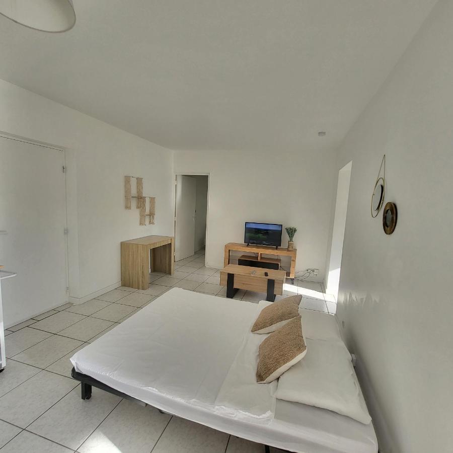 Bel Appartement Avec Jardin De 30M2 , Climatise Avec Parking Et Arrivee Autonome Cabestany Buitenkant foto